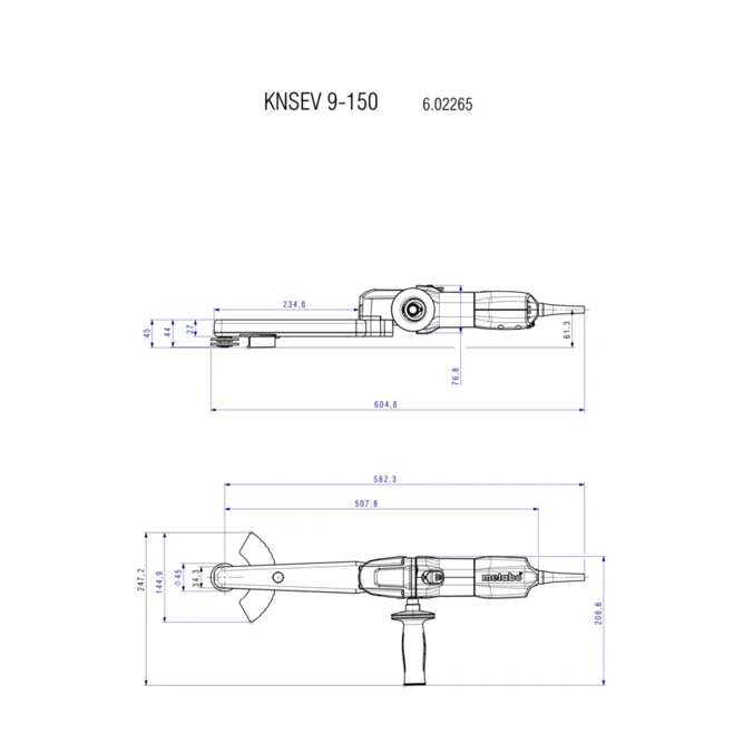 METABO KNSE 9-150 SET (602265500) PREMI POLIRNIK