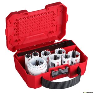 Milwaukee set Hole Dozer kronski žag 14/1 Milwaukee set Hole Dozer kronski žag 14/1