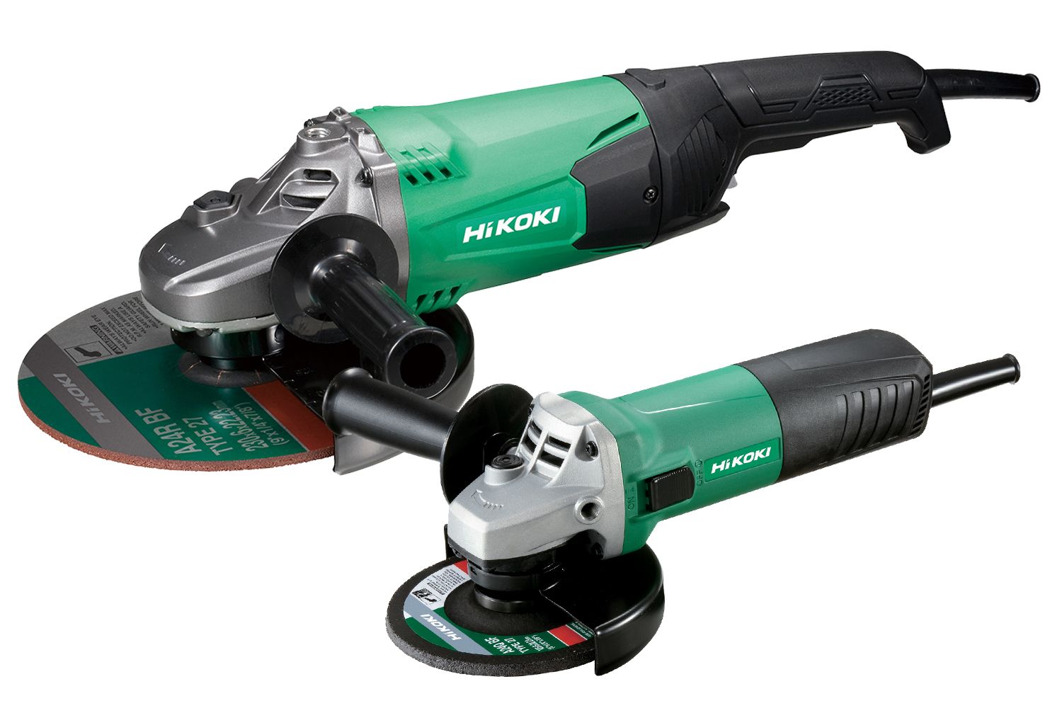 HiKoki Set kotnih brusilk KG23SA4 HiKoki Set kotnih brusilk KG23SA4