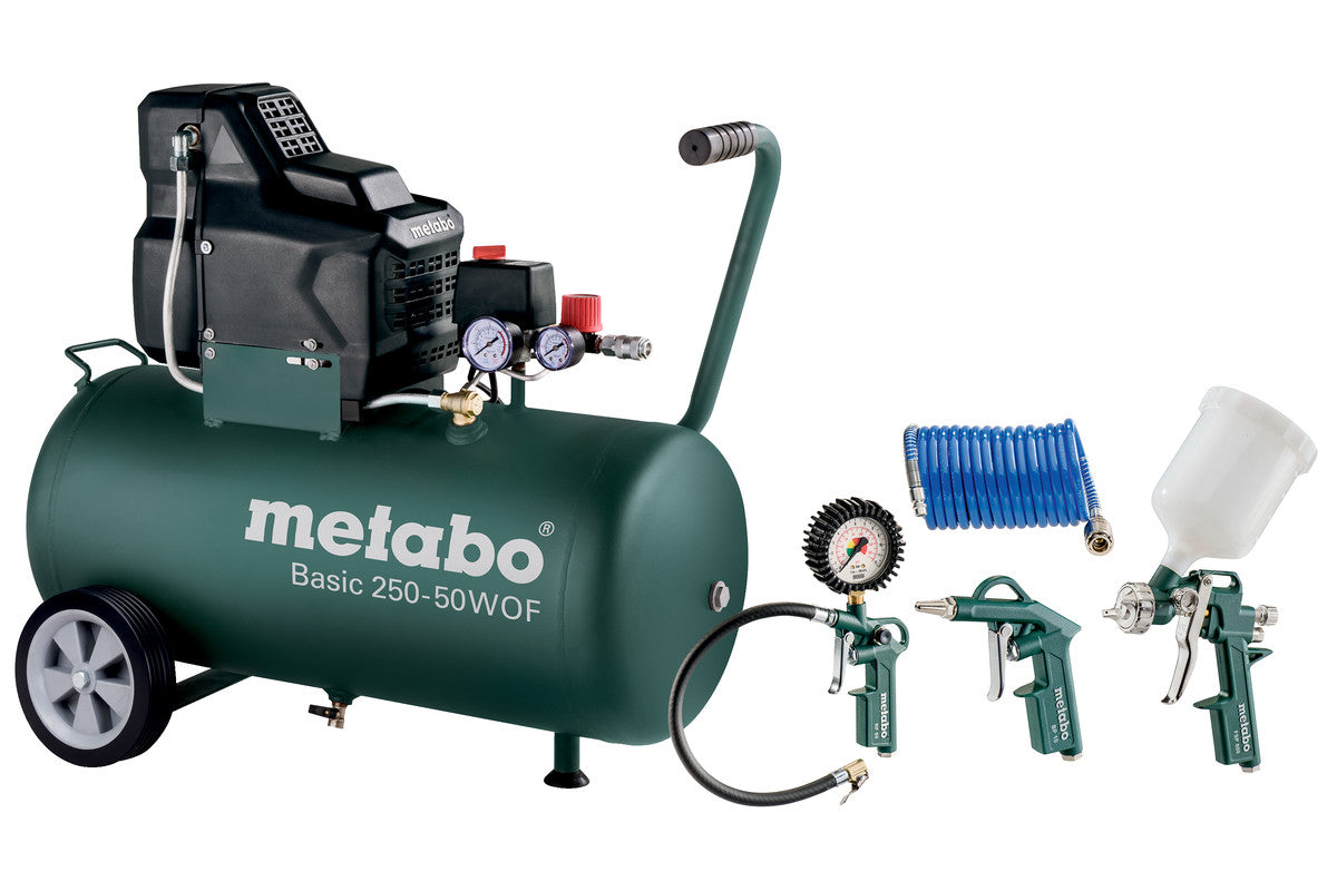 METABO BASIC 250-50 W OF SET (690988000) KOMPRESOR METABO BASIC 250-50 W OF SET (690988000) KOMPRESOR