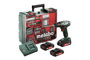 METABO BS 18 SET (602207940) BATERIJSKI VRTALNIK/VIJAČNIK METABO BS 18 SET (602207940) BATERIJSKI VRTALNIK/VIJAČNIK