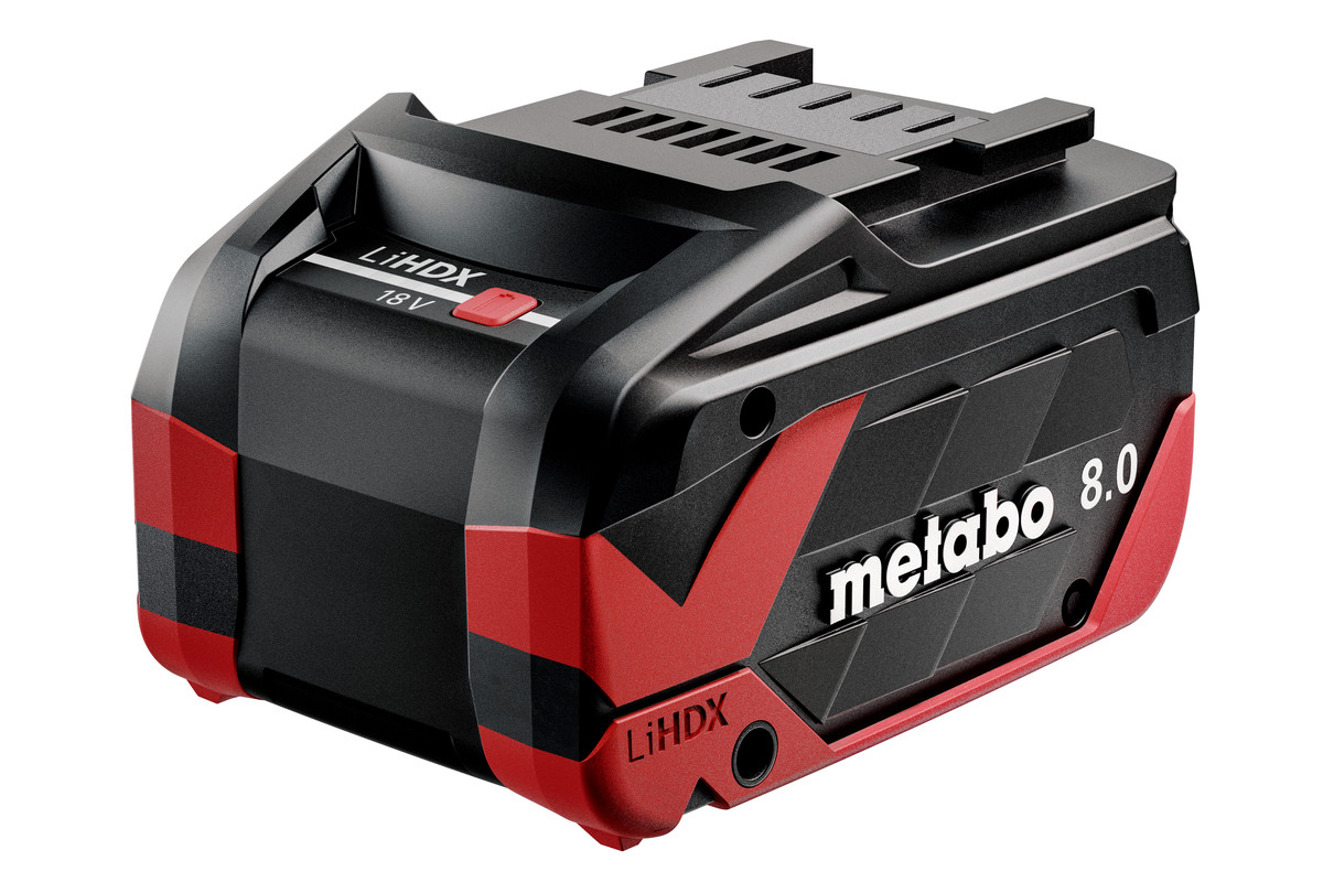 METABO Baterijski paket LiHDX 18 V - 8,0 Ah (624975000) METABO Baterijski paket LiHDX 18 V - 8,0 Ah (624975000)