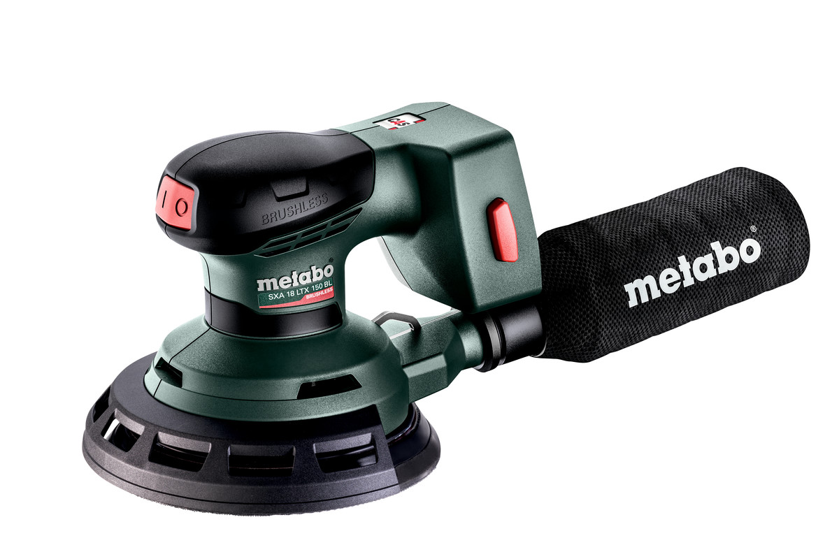 METABO SXA 18 LTX 150 BL (600411840) BATERIJSKI ORBITALNI BRUSILNIK METABO SXA 18 LTX 150 BL (600411840) BATERIJSKI ORBITALNI BRUSILNIK