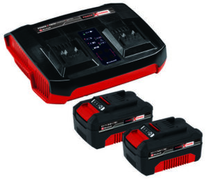 Einhell 2x 4,0Ah & Twincharger Kit 1 Einhell 2x 4,0Ah & Twincharger Kit 1