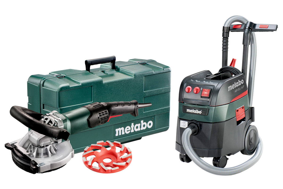 METABO RSEV 19-125 RT + ASR 35 L ACP SET (691000000) KOMPLET ELEKTRIČNIH STROJEV METABO RSEV 19-125 RT + ASR 35 L ACP SET (691000000) KOMPLET ELEKTRIČNIH STROJEV