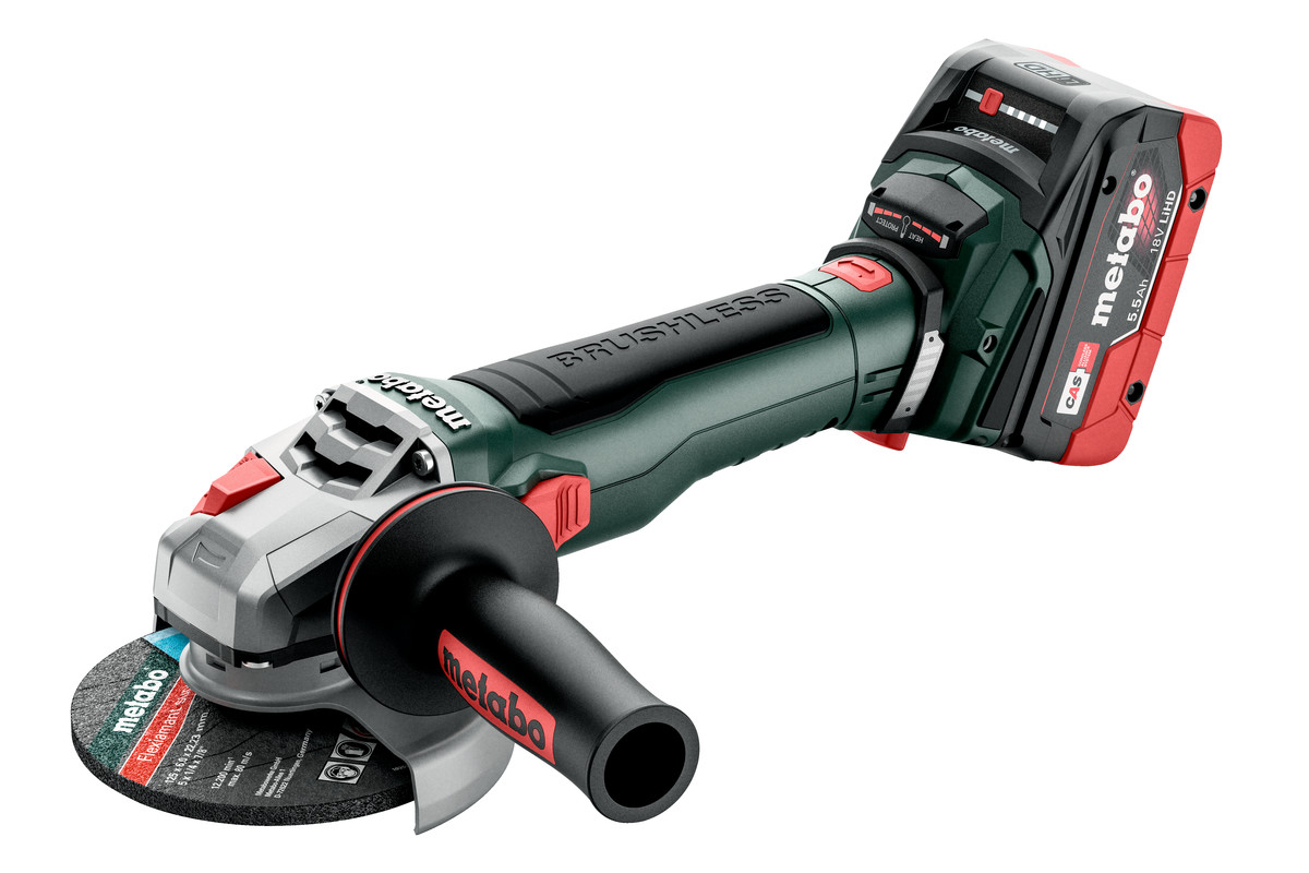 METABO WB 18 LT BL 11-125 QUICK (613054810) BATERIJSKI KOTNI BRUSILNIK METABO WB 18 LT BL 11-125 QUICK (613054810) BATERIJSKI KOTNI BRUSILNIK