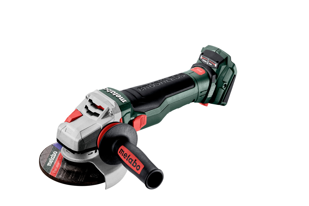 METABO WB 18 LTX BL 15-125 QUICK (601730850) BATERIJSKI KOTNI BRUSILNIK METABO WB 18 LTX BL 15-125 QUICK (601730850) BATERIJSKI KOTNI BRUSILNIK