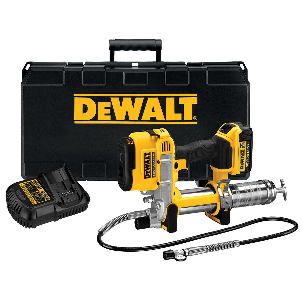 DEWALT AKU PIŠTOLA ZA PODMAZOVANJE 18V DCGG571M1 DEWALT AKU PIŠTOLA ZA PODMAZOVANJE 18V DCGG571M1