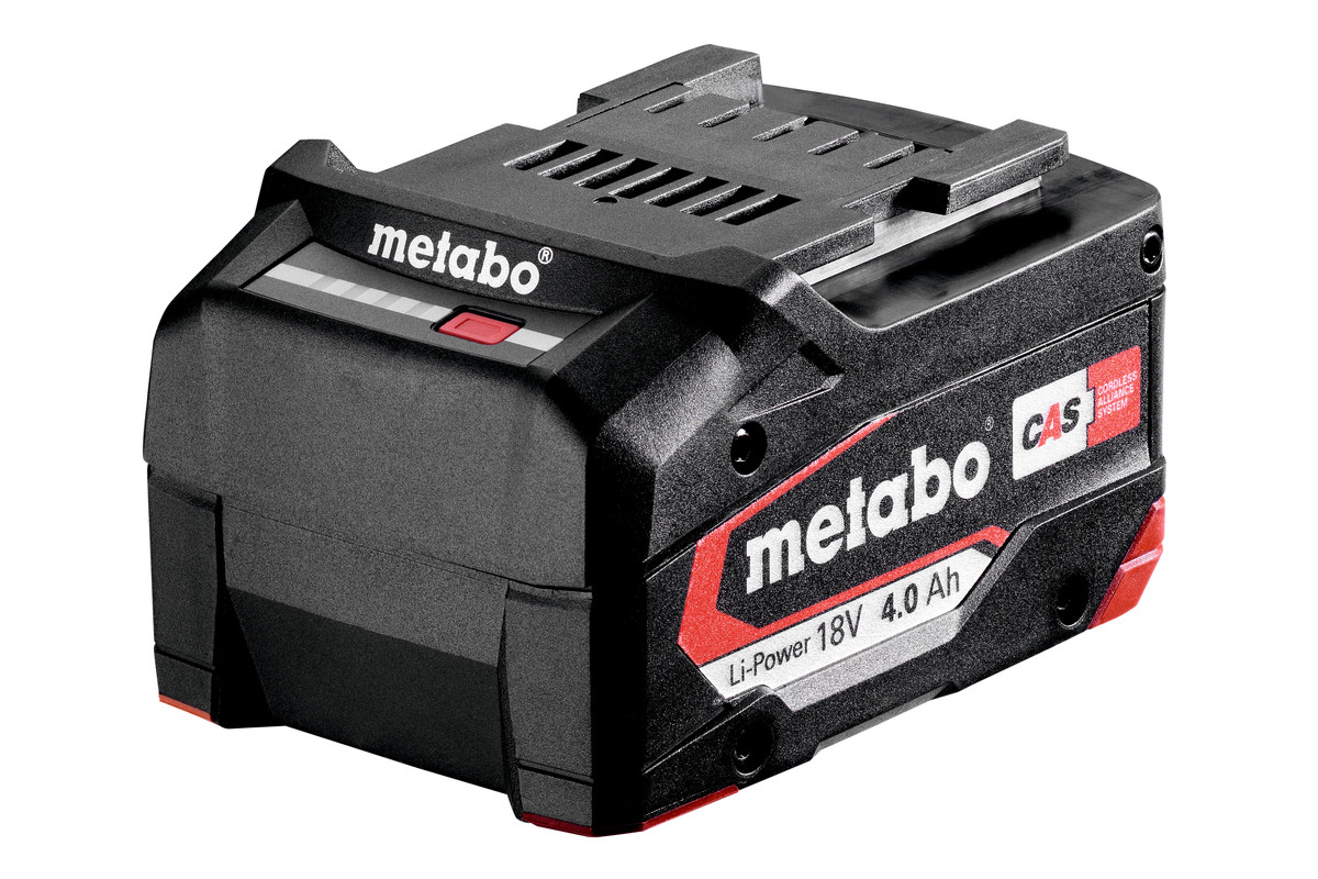 METABO LiPOWER baterijski paket 18 V - 4,0 Ah (625027000)
