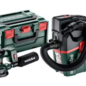 METABO Set SXA 18 LTX 125 BL + AS 18 L PC Compact (691199000) Baterijski stroj v kompletu