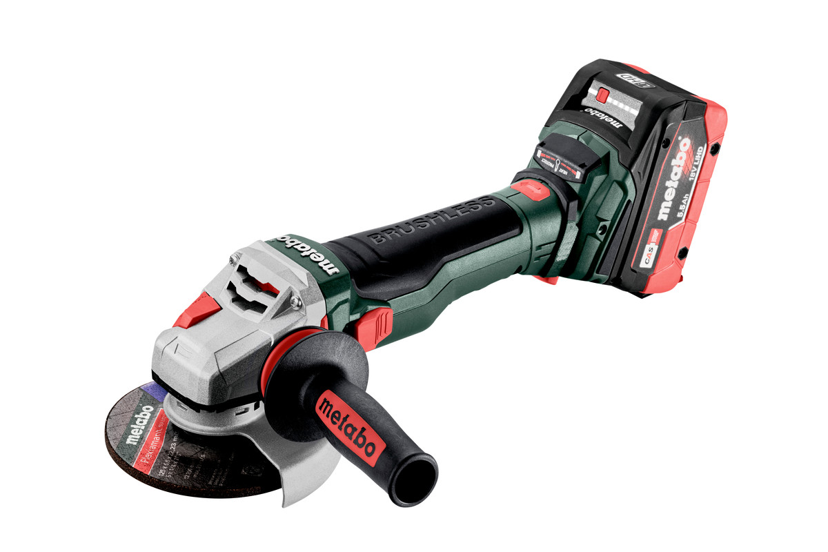 METABO WB 18 LTX BL 15-125 Quick (601730660) Baterijski kotni brusilnik