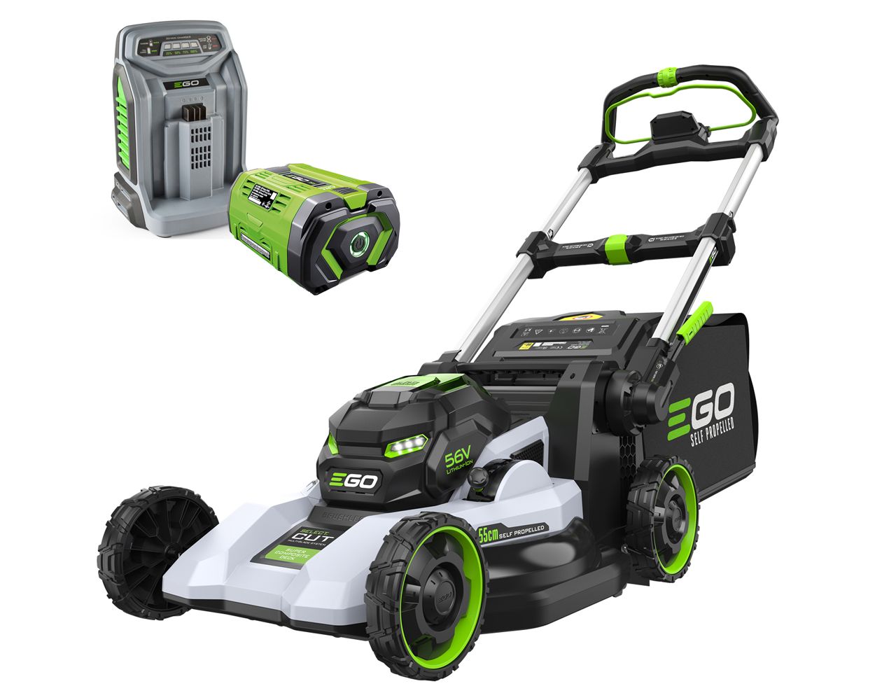 EGO Power+ 55cm baterijska kosilnica Select Cut XP s samostojnim pogonom KIT LM2236E
