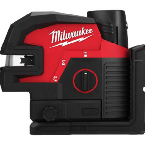 Milwaukee M12 CLL4P-301C 4točkovni križni zeleni laser