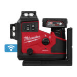 Milwaukee M12 A3PLO-401C Avtomatsko nastavljiv 360° zeleni laser