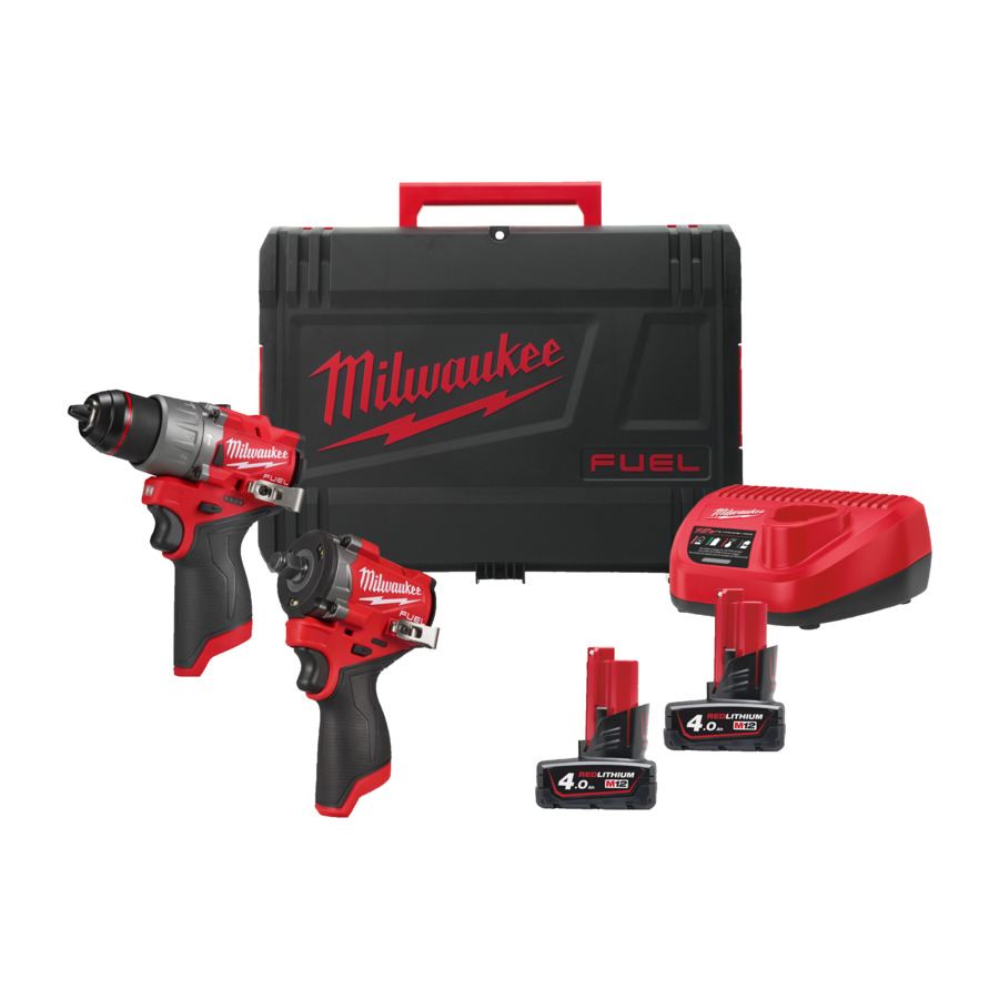 Milwaukee M12 FPP2X2-402X FUEL POWER PACK