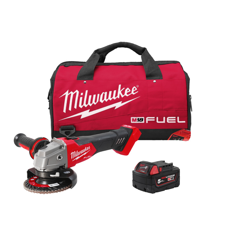 Milwaukee M18 FSAG125X-501BRF Akumulatorski kotni brusilnik