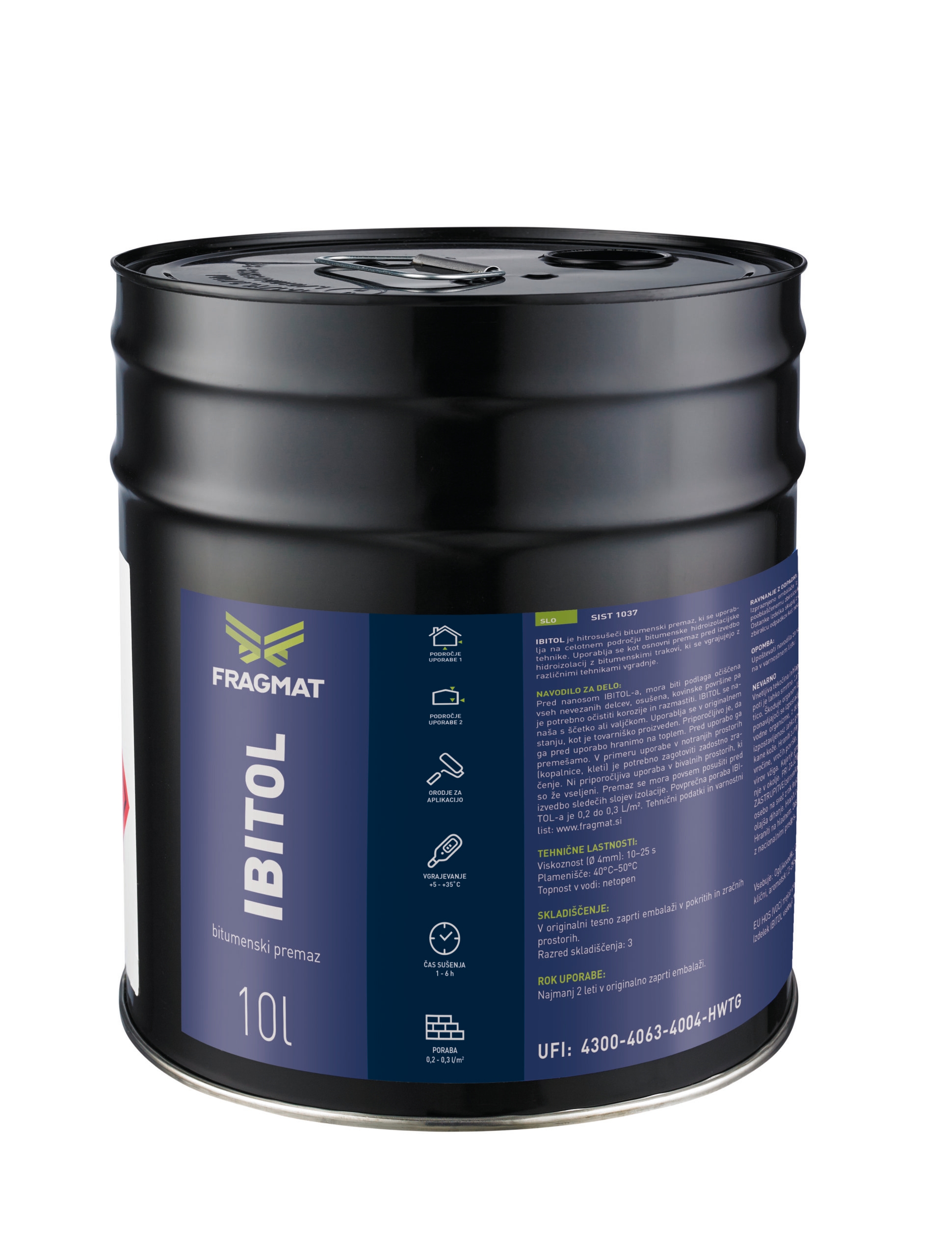 IBITOL 10l Fragmat bitumenski premaz