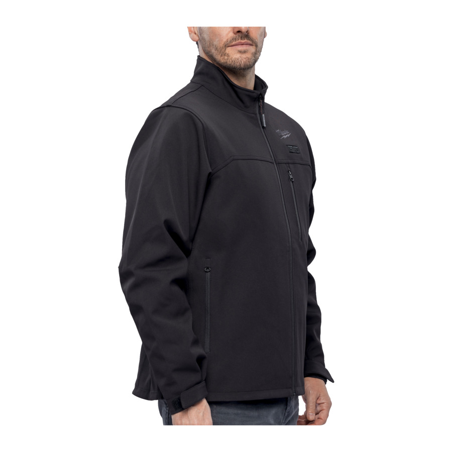 Milwaukee M12 HJBL6-0 Moška črna Softshell jakna z gretjem