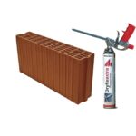 Porotherm 11,5 Profi – brušen opečni zidak