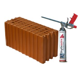 Porotherm 20-50 Profi – brušen opečni zidak