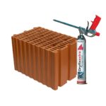 Porotherm 25 Profi – brušen opečni zidak