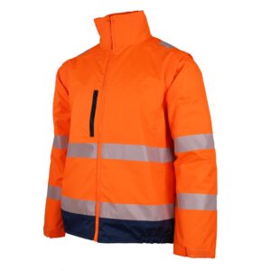 Lacuna CETUS Hi-Viz odsevna zaščitna jakna oranžna 2v1