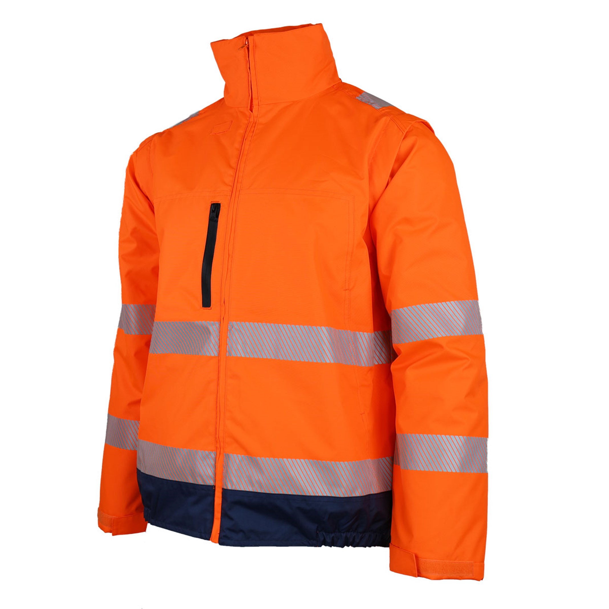 Lacuna CETUS Hi-Viz odsevna zaščitna jakna oranžna 2v1
