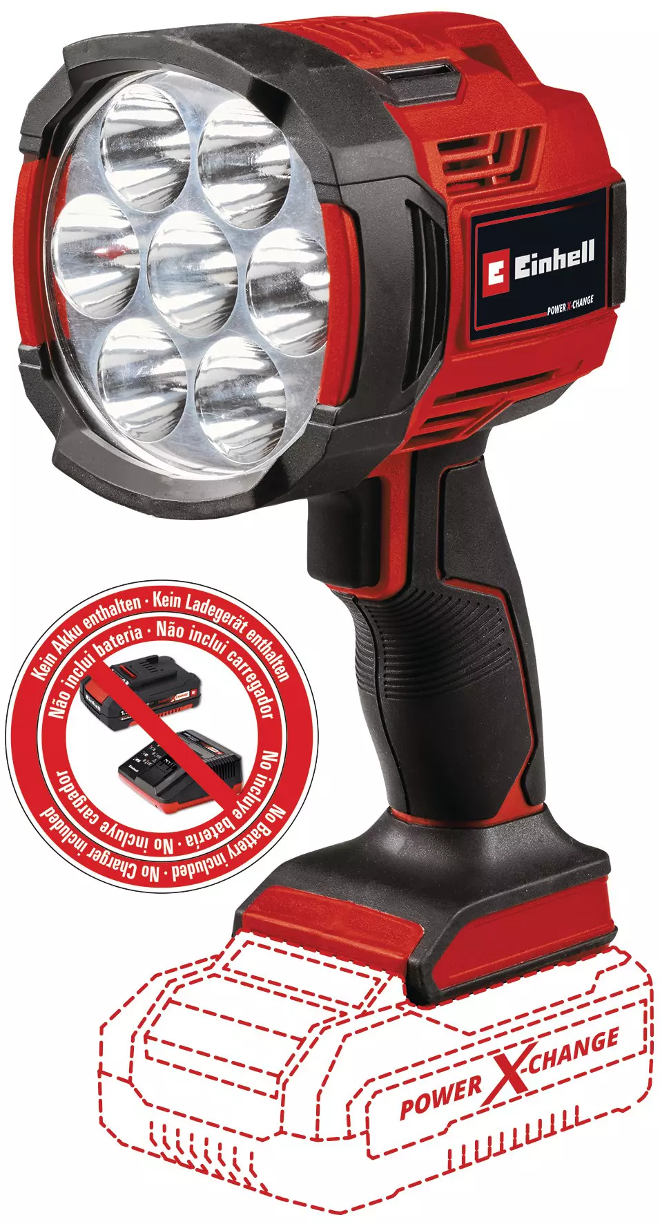 Einhell TE-CL 18/2500 LiAC-solo Akumulatorska svetilka