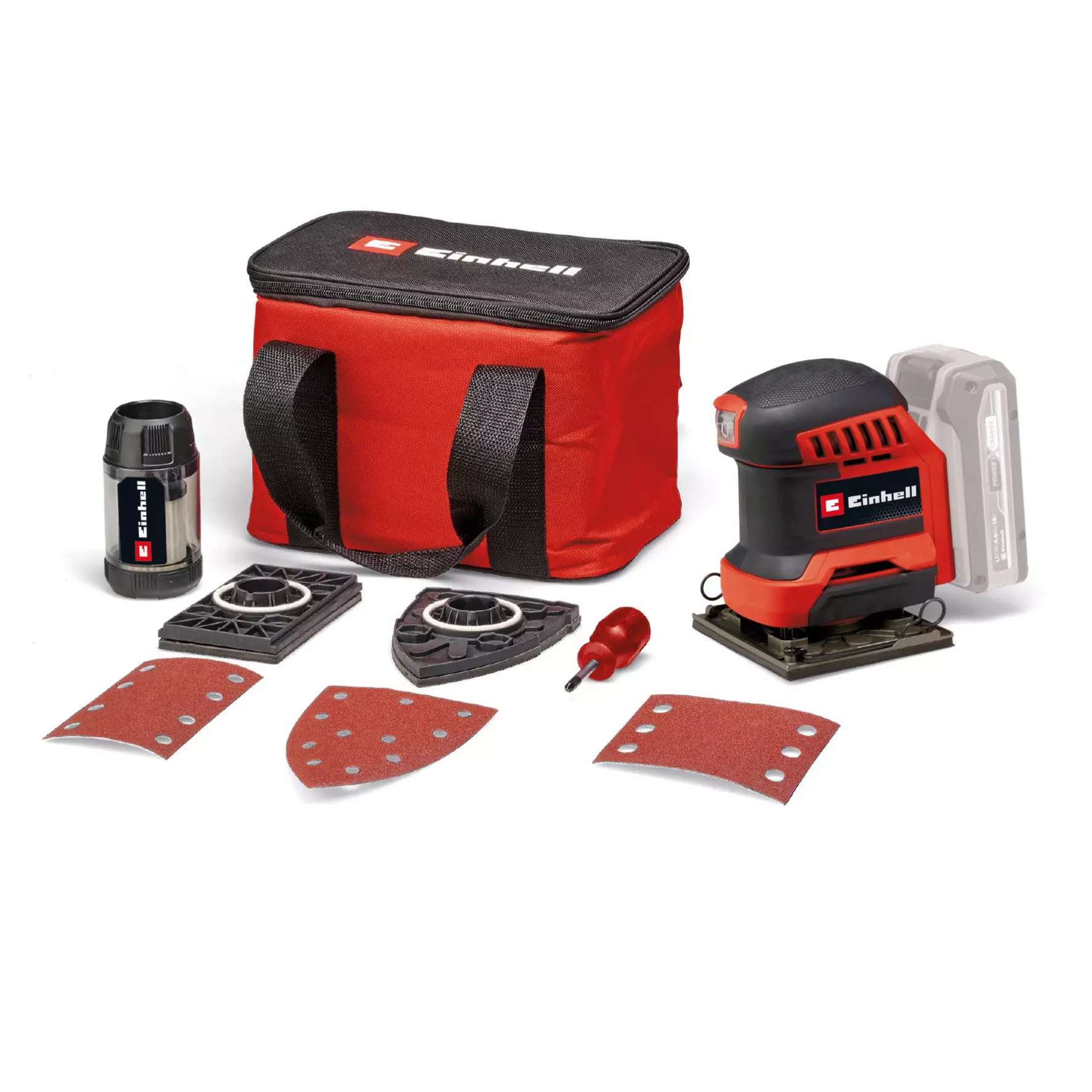 Einhell TE-OS 18/113 3X Li - Solo Akumulatorski večnamenski brusilnik