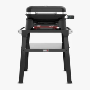 Weber Lumin 26 črn s stojalom električni žar