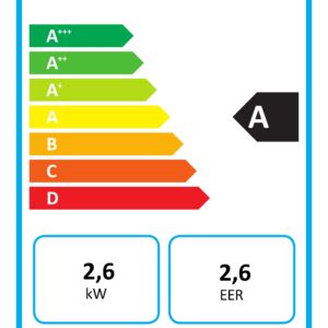 Be Cool Klimatska naprava 9.000 BTU z WiFi