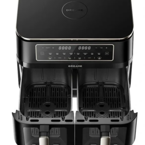 Dreame DZ30 Air Fryer cvrtnik dvojni, črn
