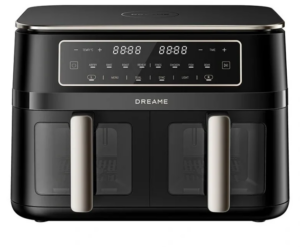 Dreame DZ30 Air Fryer cvrtnik dvojni, črn Dreame DZ30 Air Fryer cvrtnik dvojni, črn