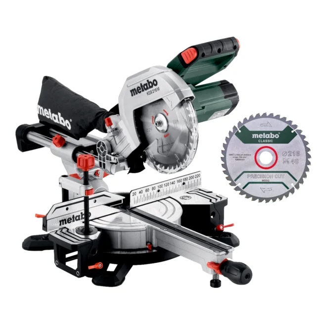 METABO KGS 216 M Set (613216900) POTEZNA ZAJERALNA ŽAGA