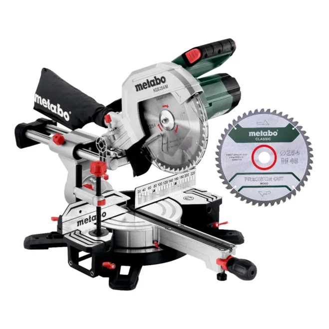 METABO KGS 254 M Set (613254900) POTEZNA ZAJERALNA ŽAGA