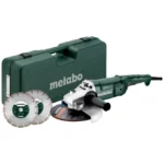 METABO WE 2200-230 Set (691081000) KOTNI BRUSILNIK METABO WE 2200-230 Set (691081000) KOTNI BRUSILNIK