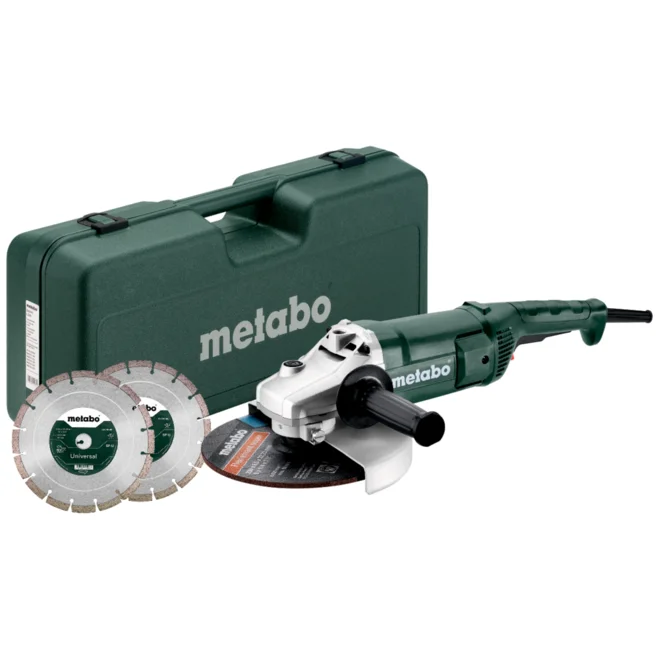 METABO WE 2200-230 Set (691081000) KOTNI BRUSILNIK