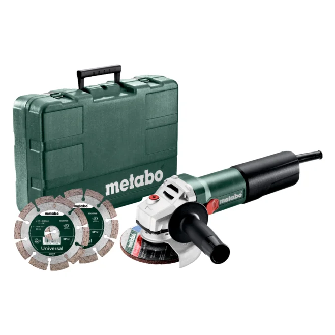 METABO WEQ 1400-125 Set (600347510) KOTNI BRUSILNIK