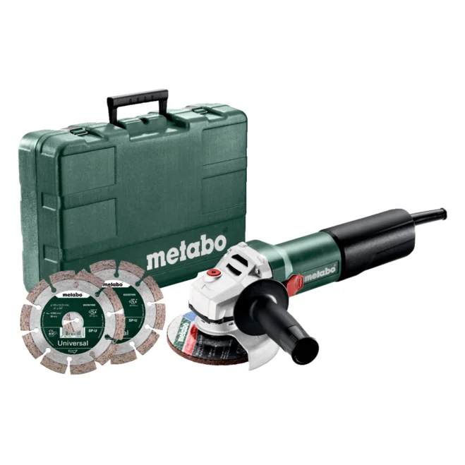 METABO WQ 1100-125 Set (610035510) KOTNI BRUSILNIK