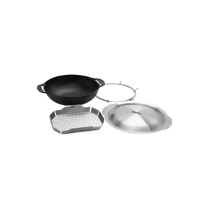 Weber Gourmet BBQ™ sistem - wok sistem(vsebuje wok, pokrov in košaro za zelenjavo) Weber Gourmet BBQ™ sistem - wok sistem(vsebuje wok, pokrov in košaro za zelenjavo)