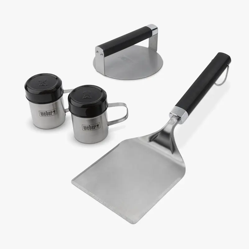 Weber Griddle Set za Smash burgerje