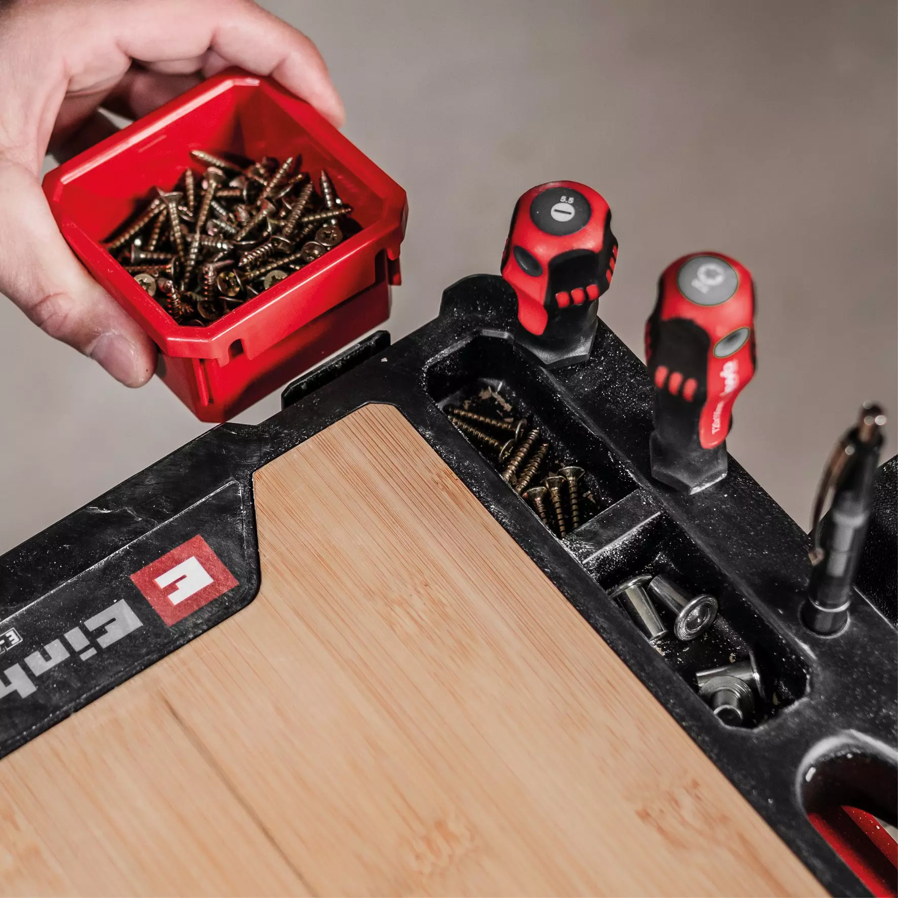 Einhell E-Case S-F delovna plošča