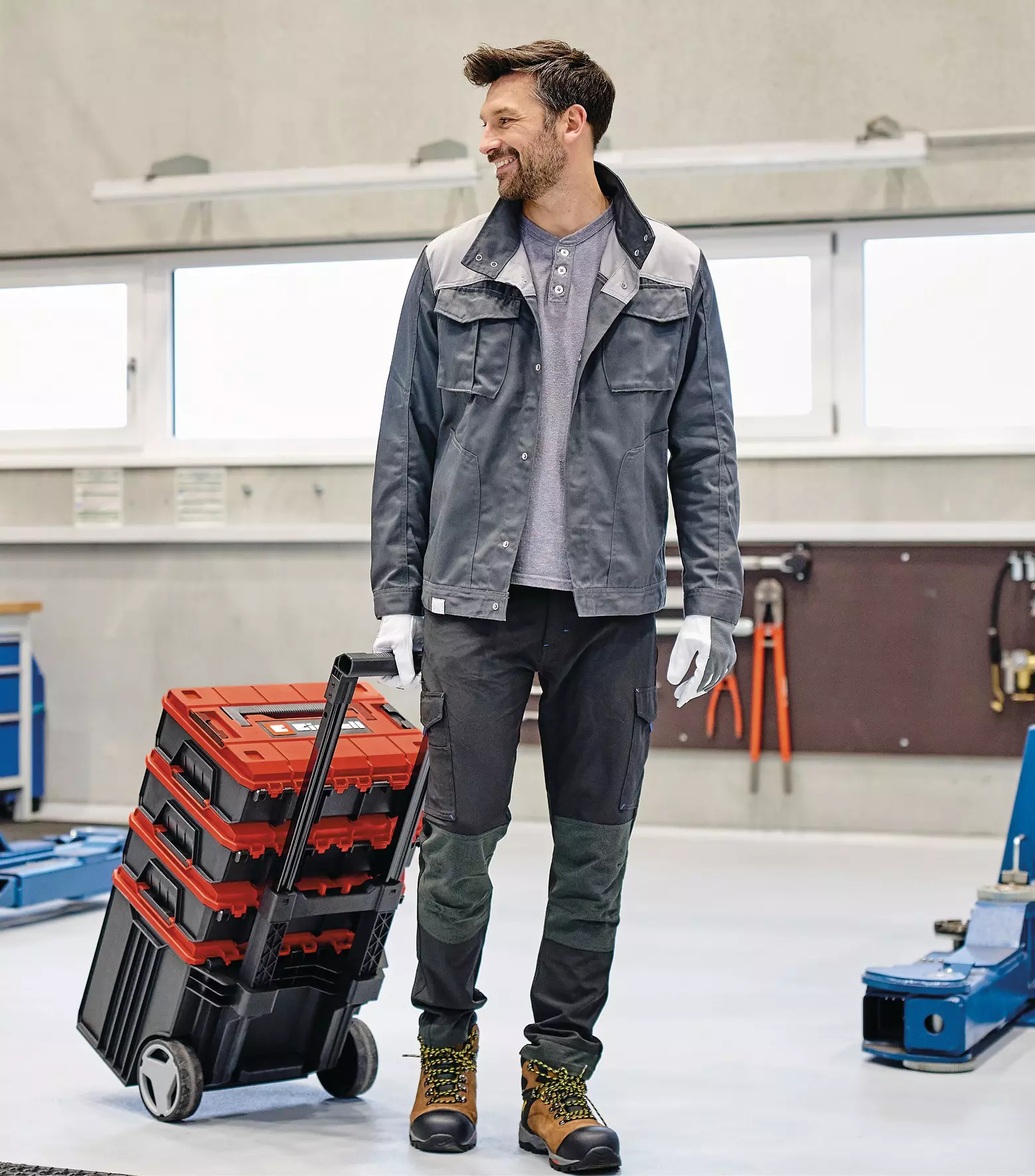 Einhell E-Case Tower kovček s kolesi za orodja PXC