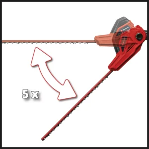 Einhell GC-HH 5056 električne teleskopske škarje za živo mejo