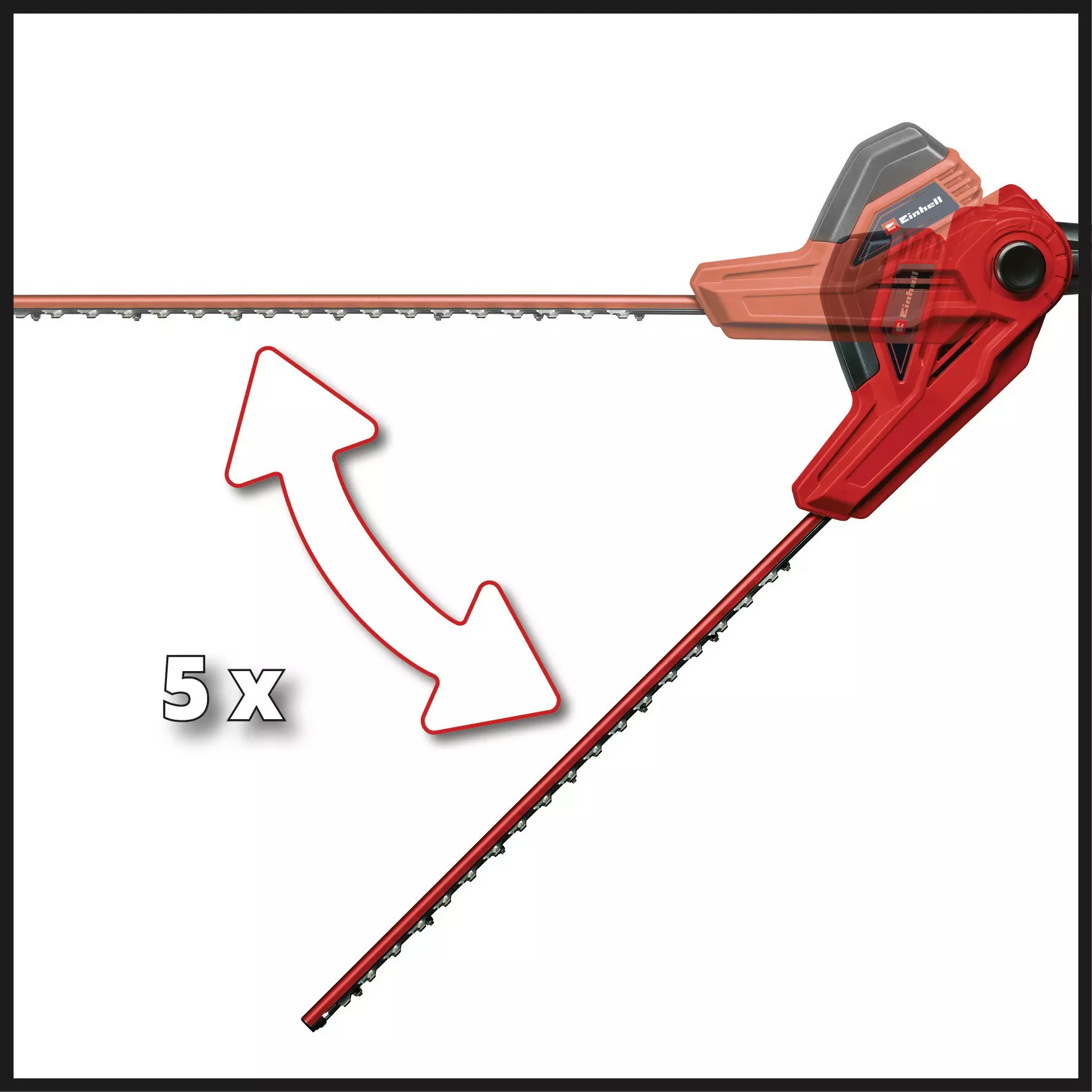 Einhell GC-HH 5056 električne teleskopske škarje za živo mejo