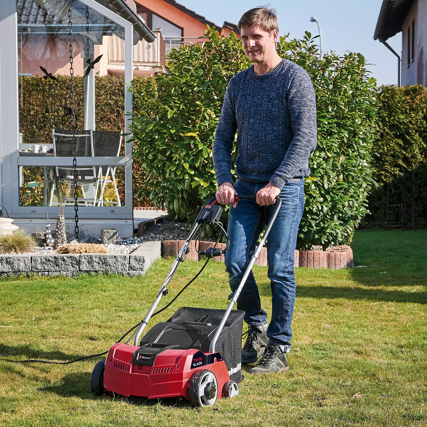 Einhell GC-SA 1231/1 električni prezračevalec trate