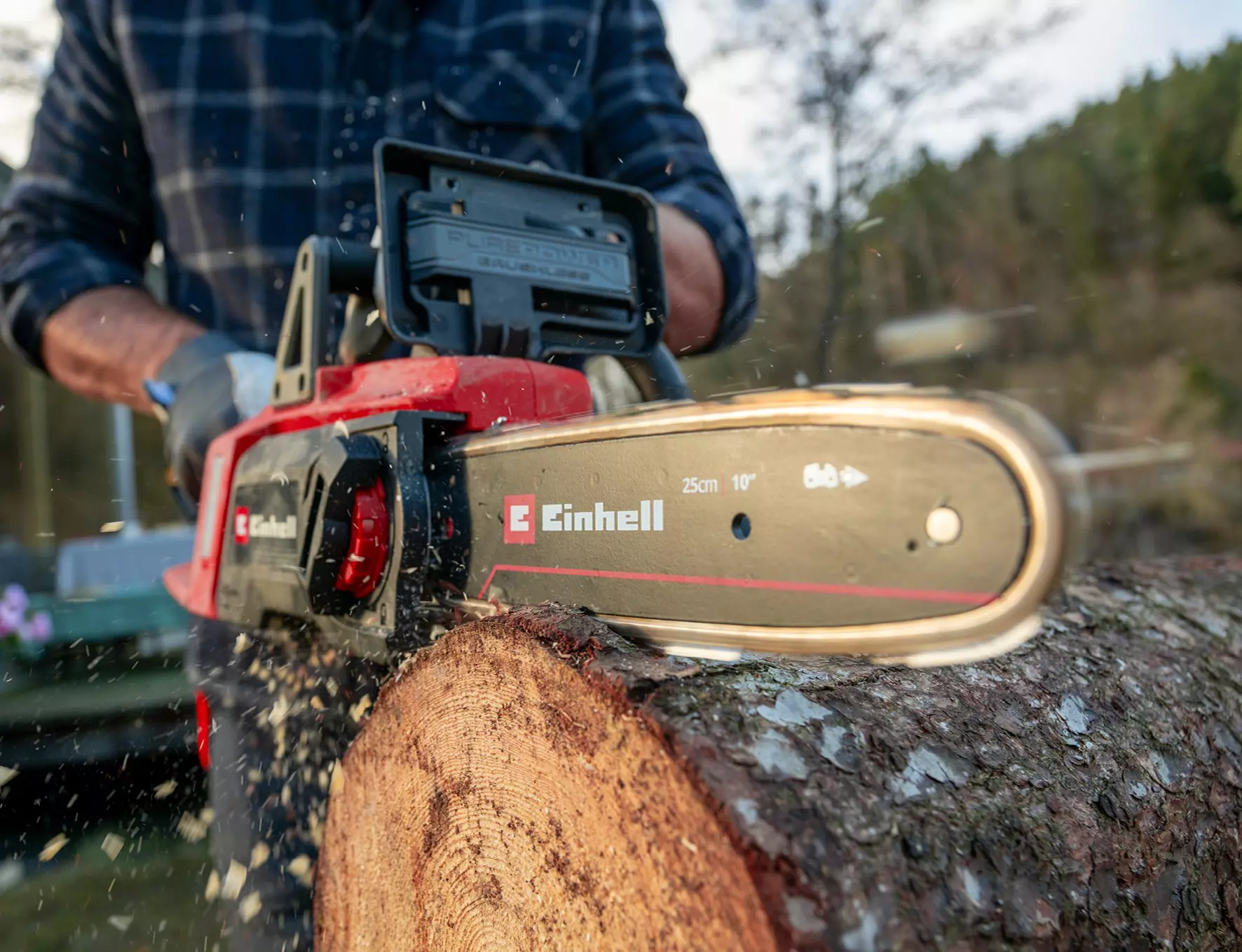 Einhell GE-LC 18/25 Li BL-Solo akumulatorska verižna žaga