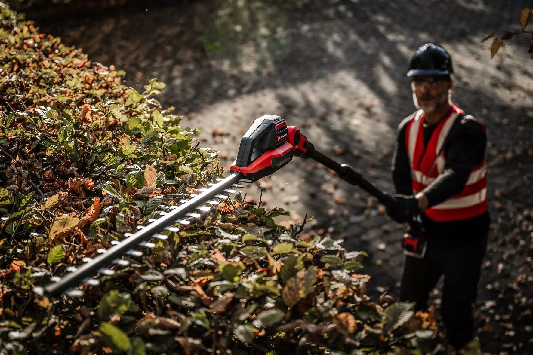 Einhell GP-HC 18/5020 Li T BL-Solo akumulatorska žaga in teleskopske škarje za veje