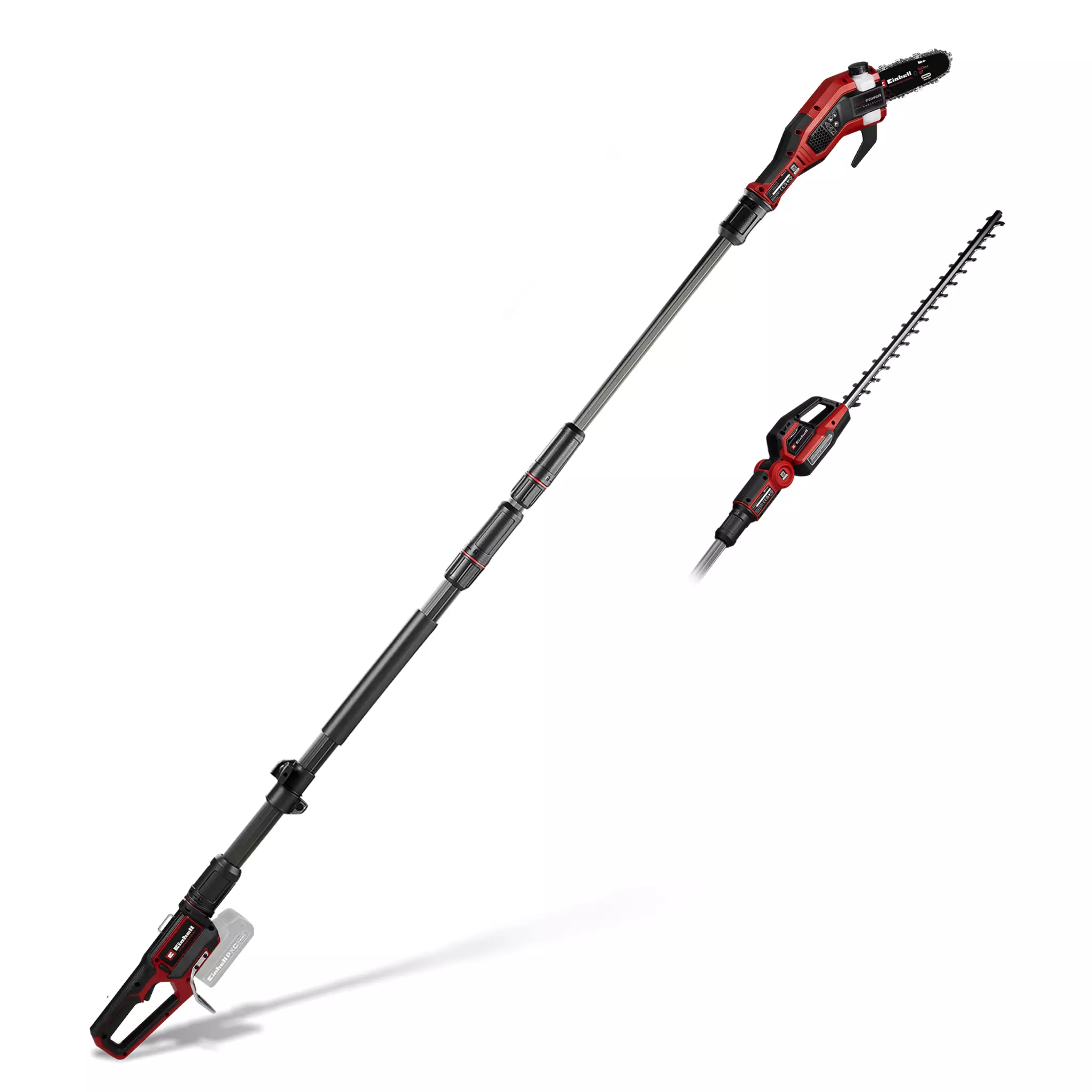 Einhell GP-HC 18/5020 Li T BL-Solo akumulatorska žaga in teleskopske škarje za veje