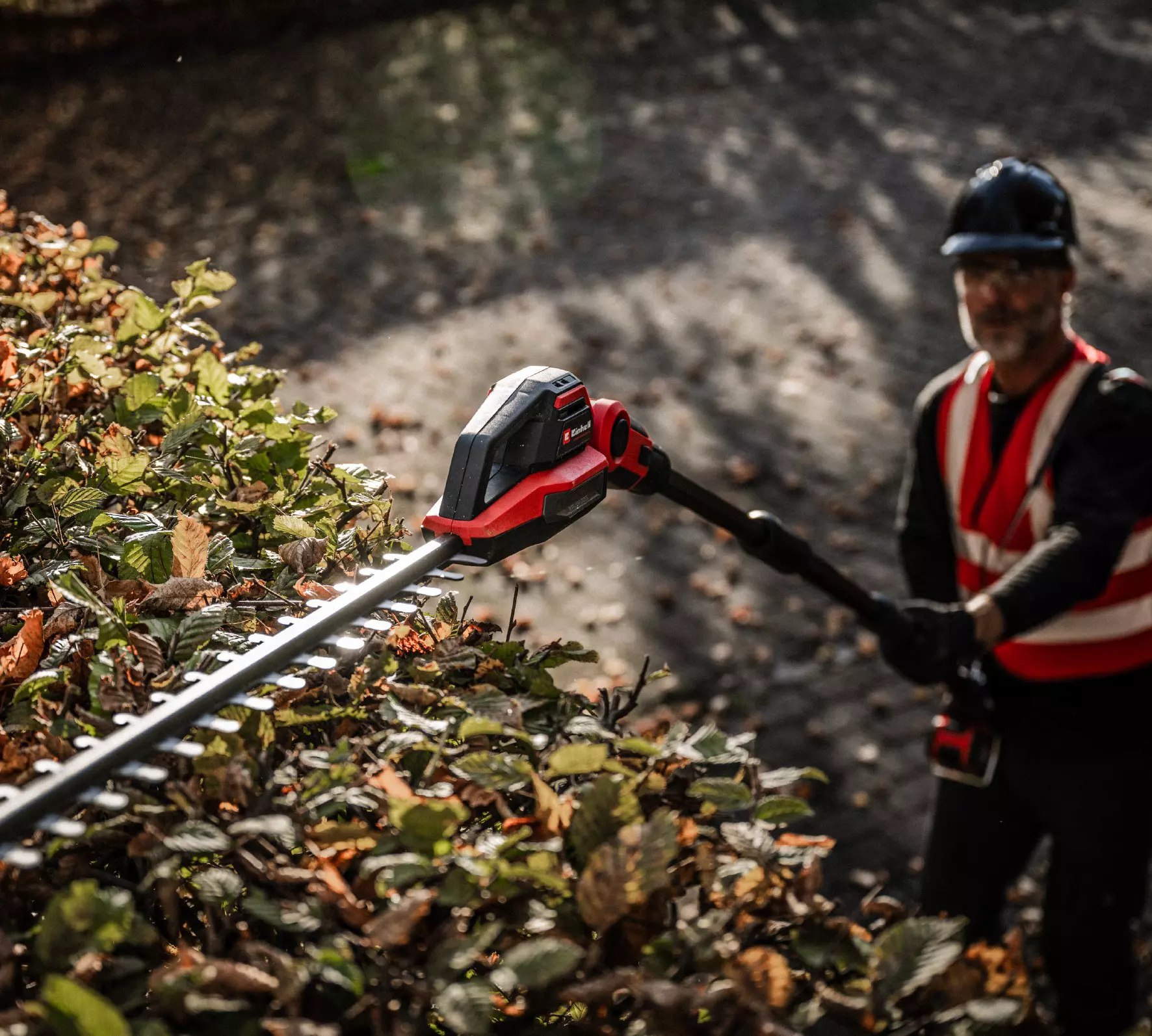 Einhell GP-HH 18/50 Li BL-Solo akumulatorske teleskopske škarje za živo mejo